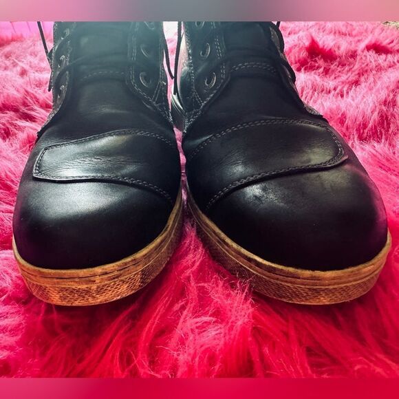 Harley-Davidson Men's SIZE 10 M Steinman Waterproof Riding Shoes, Black - Picture 7 of 11